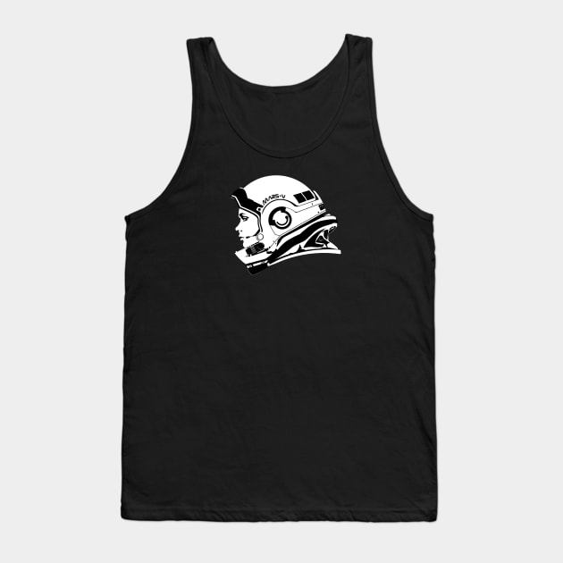 Astronaut Tank Top by sventine